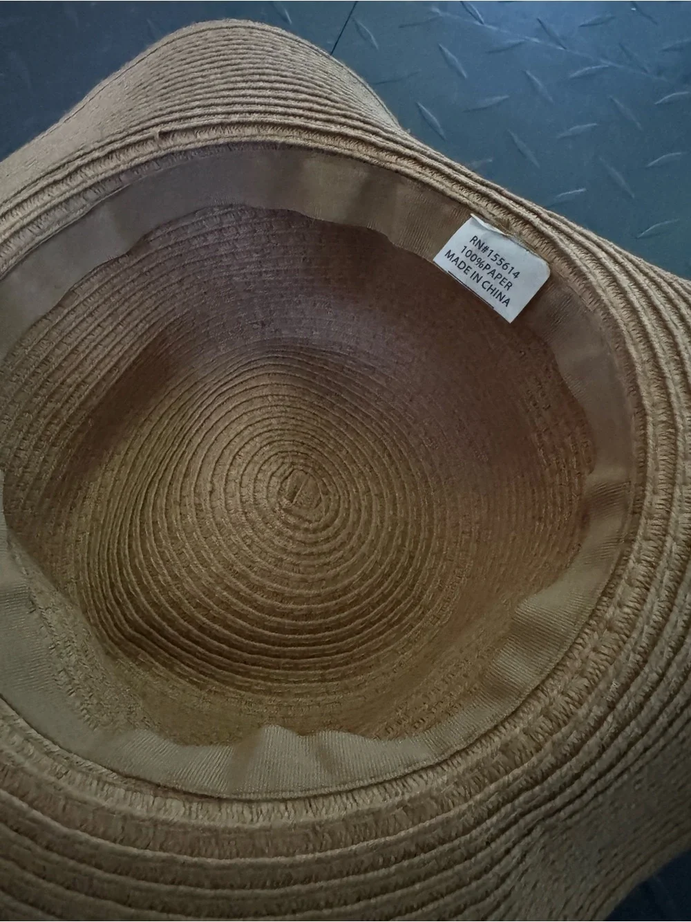 ✨☀️Furtalk Women’s Classic Black Gold Accent Woven Wide Brim Beach Hat